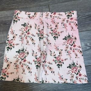 Small forever 21 floral skirt
